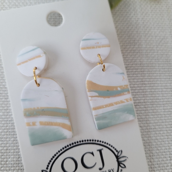 3/$15 Handmade Polymer clay earrings - Picture 4 of 5